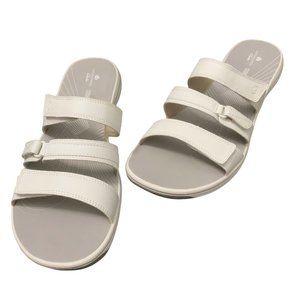 NEW! Clarks Women's Brinkley Coast Slide Sandals (size: 11)